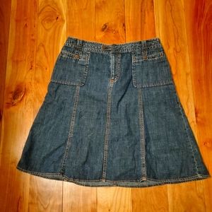 Denim skirt